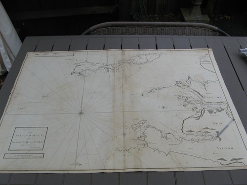 100 original large sea chart - original,