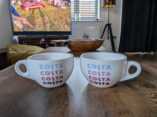 Costa coffee white - costa, branded