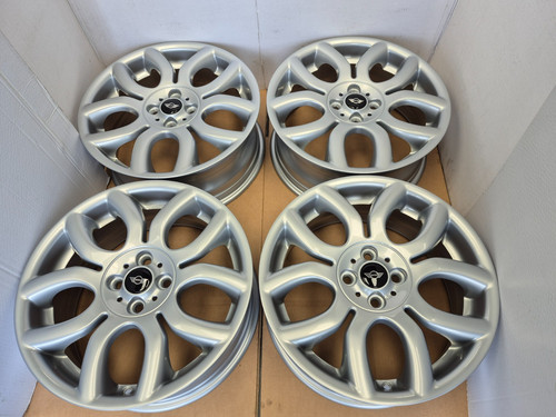 Genuine silver mini cooper - 4x,