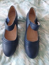 WOMENS LADIES MID HEEL MARY