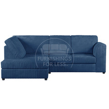 Luxor Blue Corner Sofa L shape