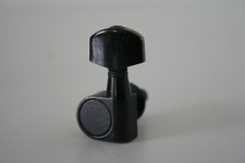 Black reverse headstock LH machine head electric guitar project spares repair