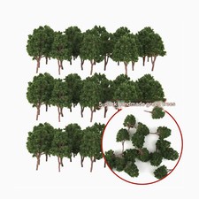 10pcs Model Trees Layout Train