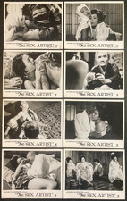 THE SEX ARTIST 1969 Original Movie B/W Lobby Card Set 10x8 UK Sexploitation