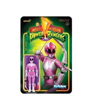 Mighty Morphin Power Rangers ReAction Pink Ranger Figure Super 7