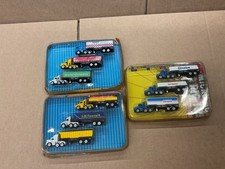 FUNRISE N GAUGE VEHICLES SEMI TRUCKS 3X 3 PACKS W/LOADS SHELL GAS ETC NICE !
