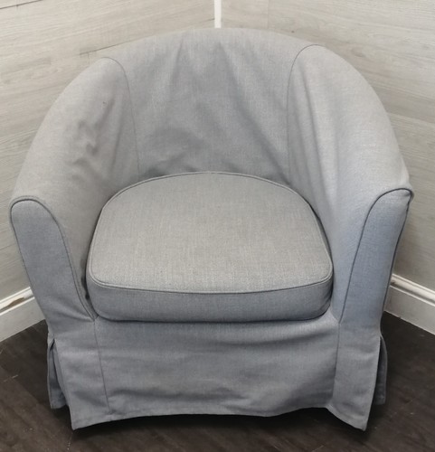 Grey ikea tub chair ref - ikea,