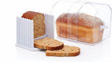 Large Bread Bin with Slicer