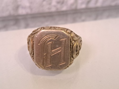 Antique 800 silver - silver, signet
