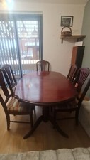 SOLID WOOD DINNING TABLE WITH