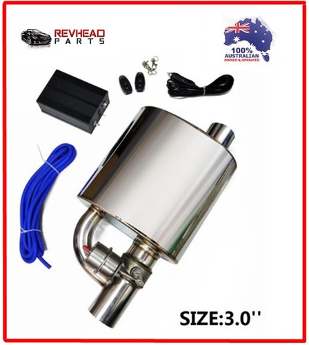Inch exhaust muffler with - 3,