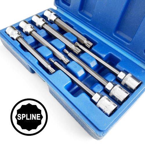 Spline socket set drive - set,