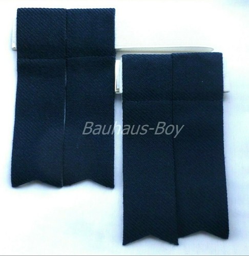 Kilt hose sock flashes navy - kilt,