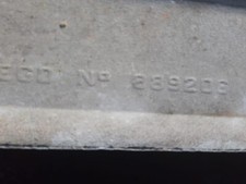 Concrete Roof Tiles, 12.75x16.50 inches, pictures form part of description