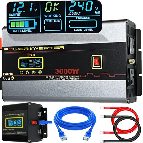 Power inverter 12v 240v - inverter, to