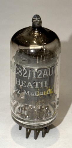 1958 mullard ecc82 12au7 tube - mullard,