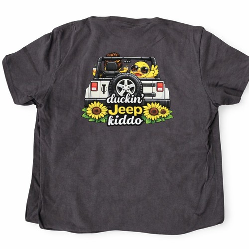 Duckin jeep kiddo shirt - duckin’,