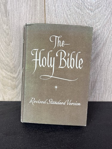 Vintage holy bible revised - holy,