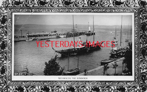 Weymouth harbour docked - weymouth,