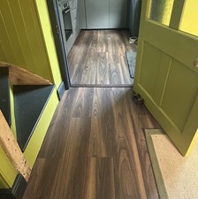 17 packs , 10mm Walnut click laminate flooring, heavy domestic , Eurohome 