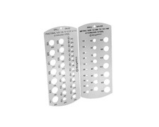 Stainless Steel Drill Gauge