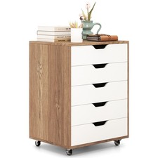 Wood Printer Stand Home Office