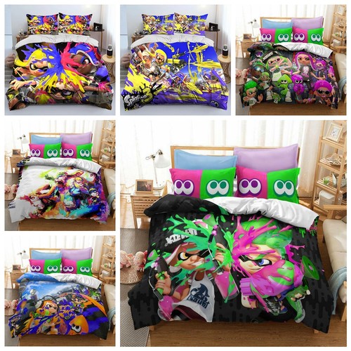 Splat00n cartoon bedding - 3d,