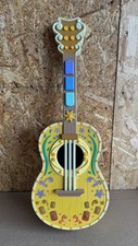 Disney Tangled Toy Guitar Lights & Sounds Strum Action Disney Store VGC