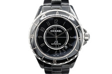 Chanel J12 38mm Black Ceramic