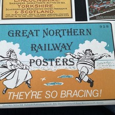 Dalkeith Railway Postcard Set Great Northern Posters . G.N.R. Skegness . Train