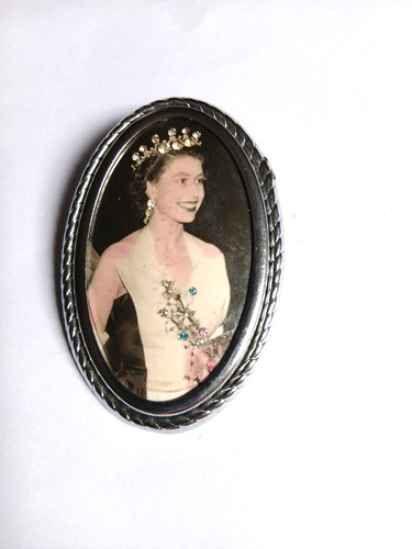 Vintage queen elizabeth - vintage,