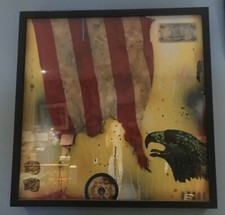 Dan Baldwin Original Artwork 2006 Untitled Apocalypse Wow Series 39" x 39"