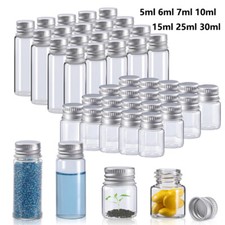 Mini glass bottle with