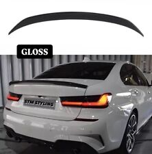 BMW 3 Series G20 Gloss Black M Performance Rear Boot Spoiler Lip ABS