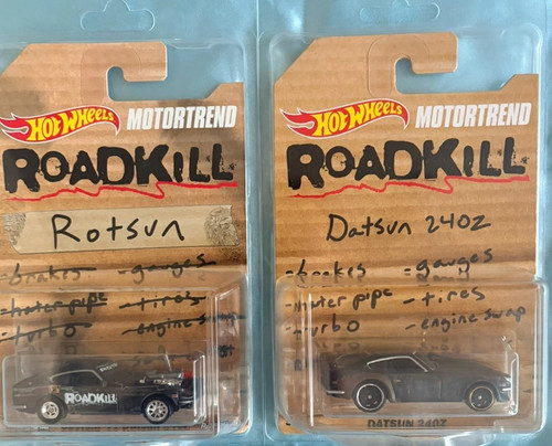 Hot wheels roadkill - wheels, &