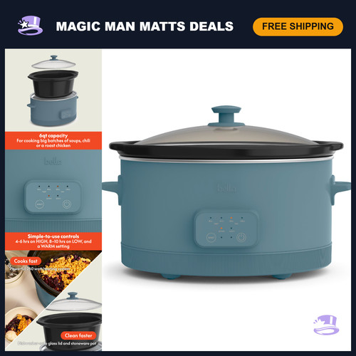 6qt programmable non - programmable, non-toxic