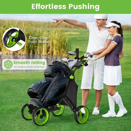 Wheel golf trolley - golf, and