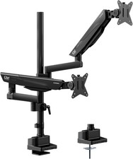 HUMANEX Dual Monitor Arm Desk