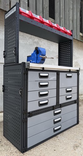 Van racking shelving - van,