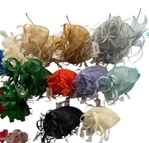 Teardrop fascinator headband - teardrop,