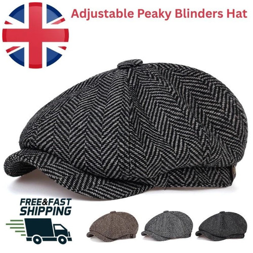 Adjustable peaky blinders hat - adjustable,