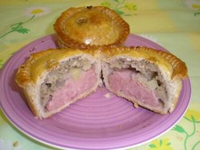 Home made pork, apple &