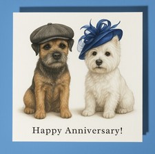West Terrier Happy Anniversary