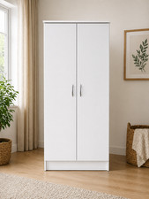 Ready Assembled White 2 Door