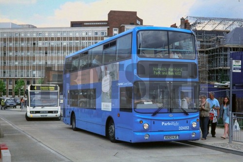 35mm slide first bus volvo - slide,