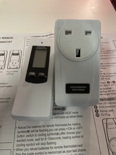 Plug cooling thermostat - in,