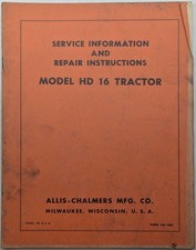 Vintage Allis Chalmers HD-16