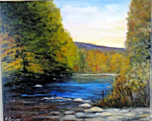 Original landscape oil