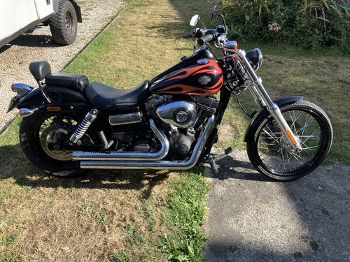 Harley davidson dyna - harley, wide