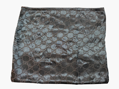Gucci brown satin monogram - gucci,